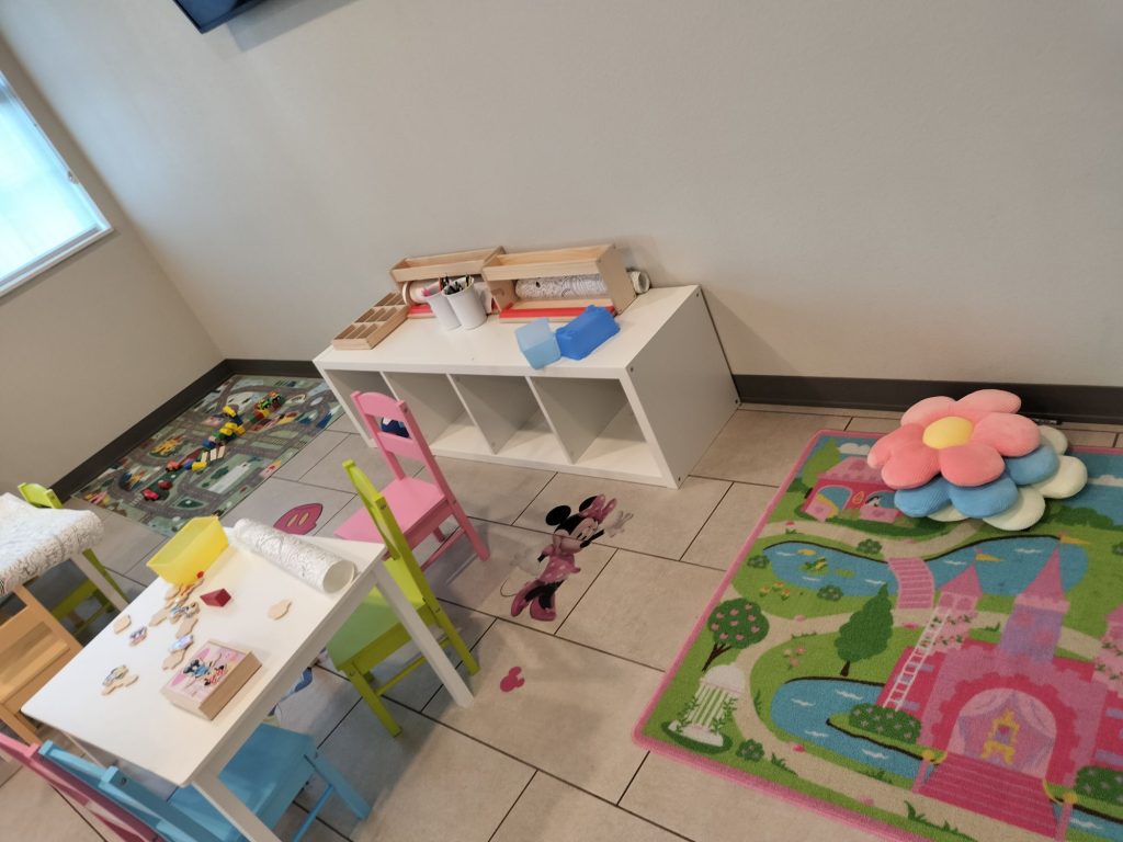 朝食会場レストラン内のキッズスペース